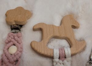 Zestaw rodzinny makrama konik