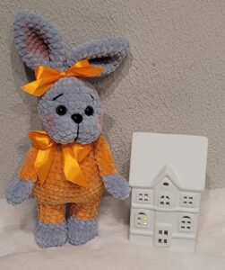 Króliczek na szydełku